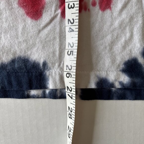polo ralph lauren shirt men’s Tie Dye Red & Blue Size Medium - Picture 5 of 7